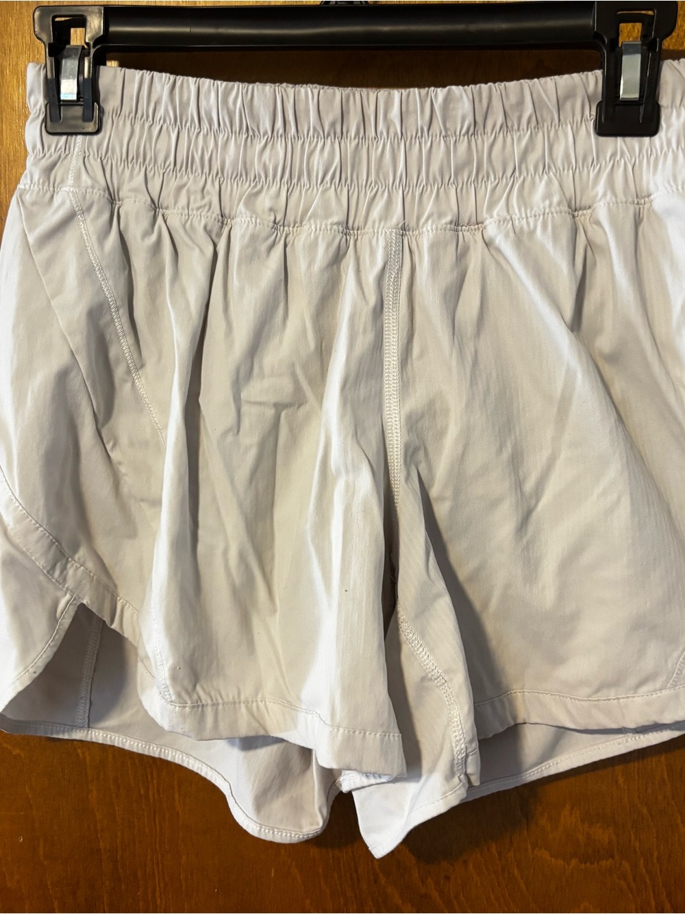 lululemon athletica Light Gray Athletic Running Shorts